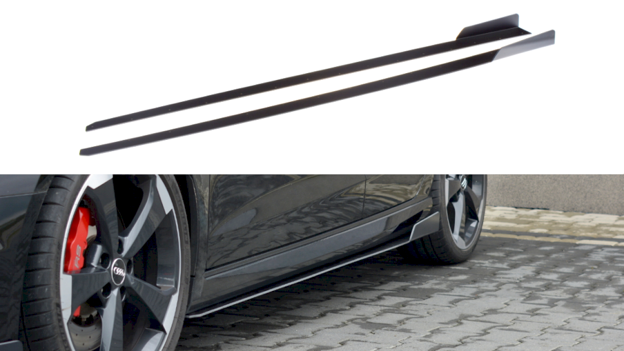 Audi RS3 FL Sportback 2017-2020 Sideskirts Racing V.2